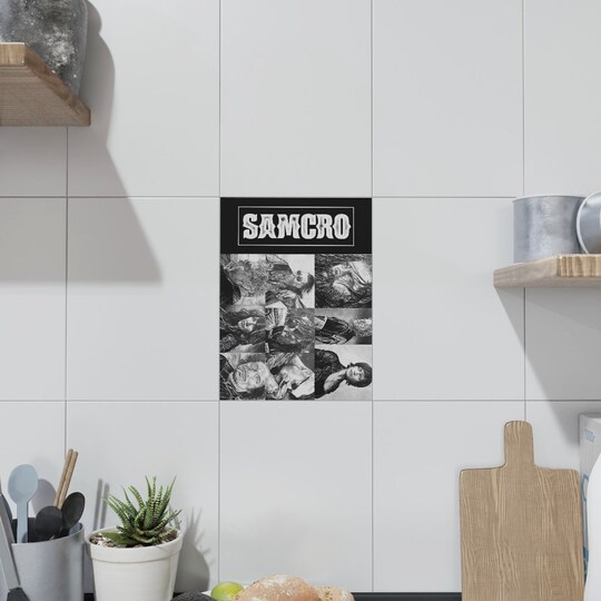 Disover Sons of Anarchy Ceramic Photo Tile