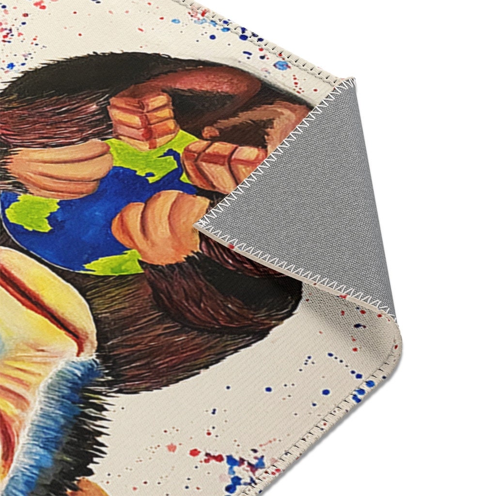 Baby Monkey custom printed Area Rugs monkey area rug Etsy