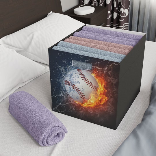 Disover Baseball Felt Storage Box