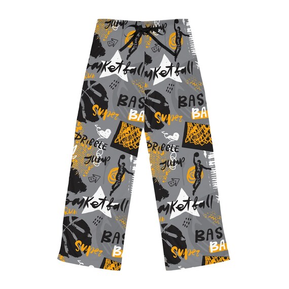 Basketball Women's Pajama Pants AOP Pajamas Gift for Etsy