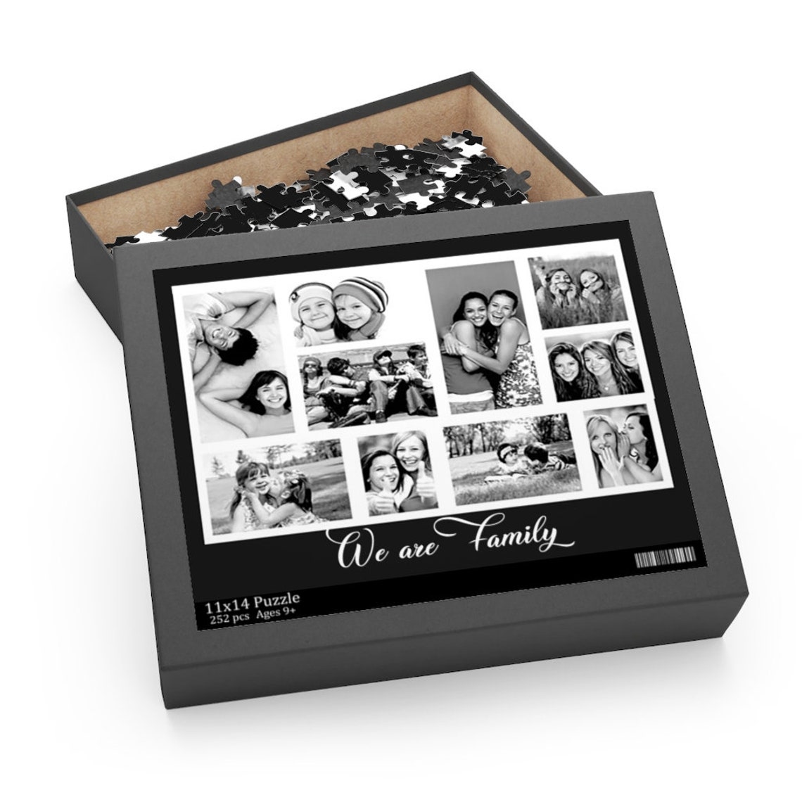 Personalized Puzzle 120 252 500piece Personalized Gift Etsy