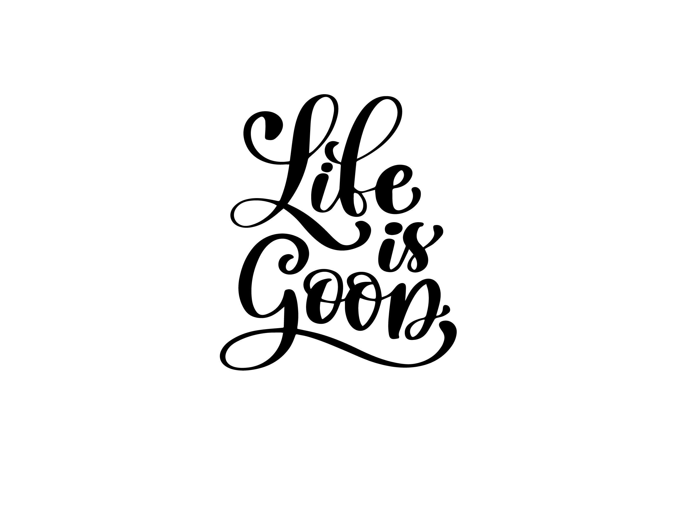 Life is Good SVG Beliebte svgs custom svg Cricut Clipart Etsy