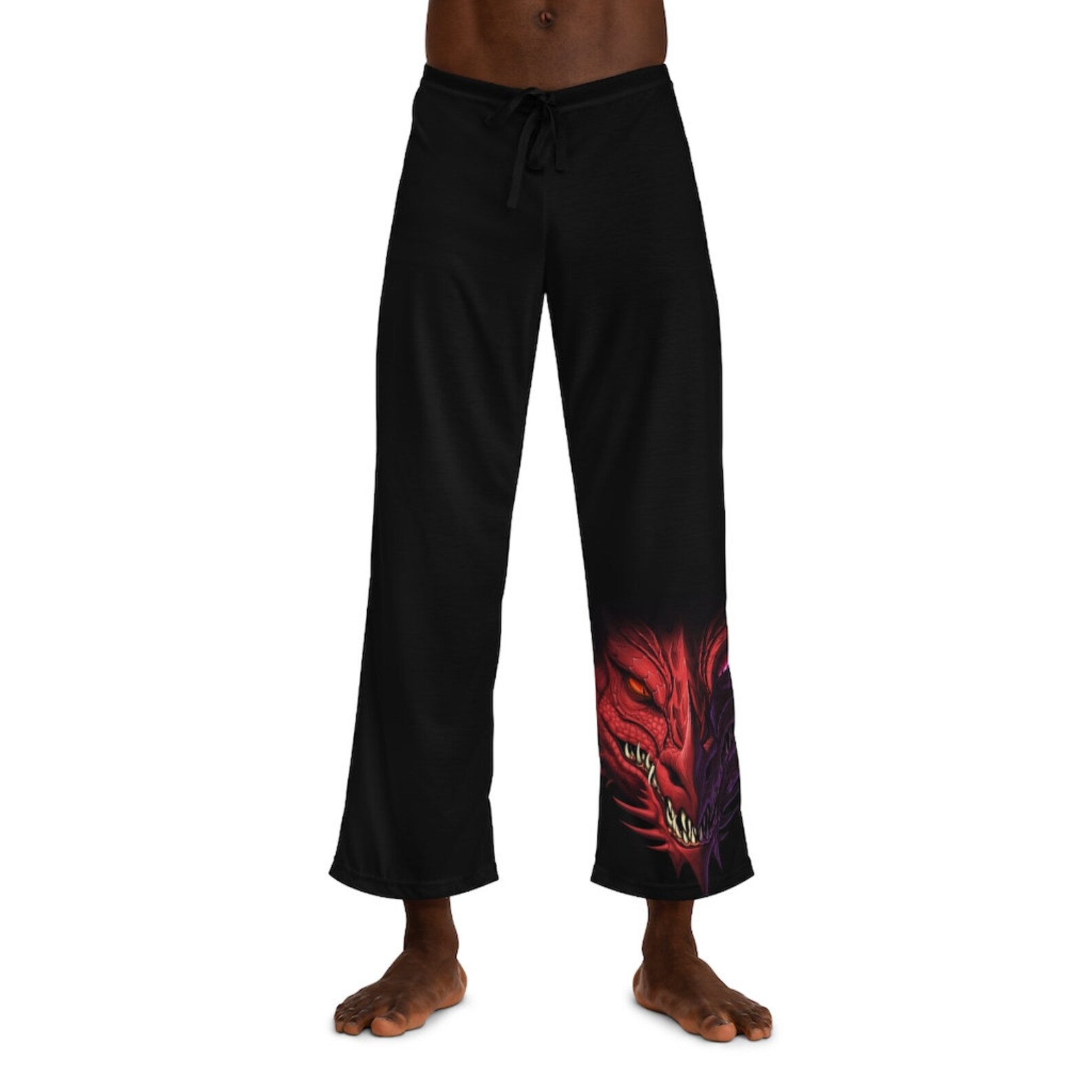 Dragon Men's Pajama Pants AOP Pajamas Gift for Her - Etsy