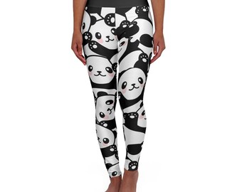 Panda Leggings - Etsy