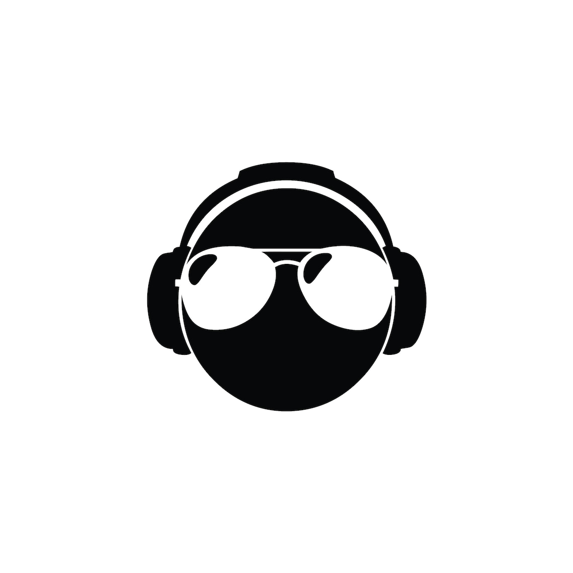 Emoji DJ Svg Emoji Svg DJ Svg Files Cricut Clipart Etsy