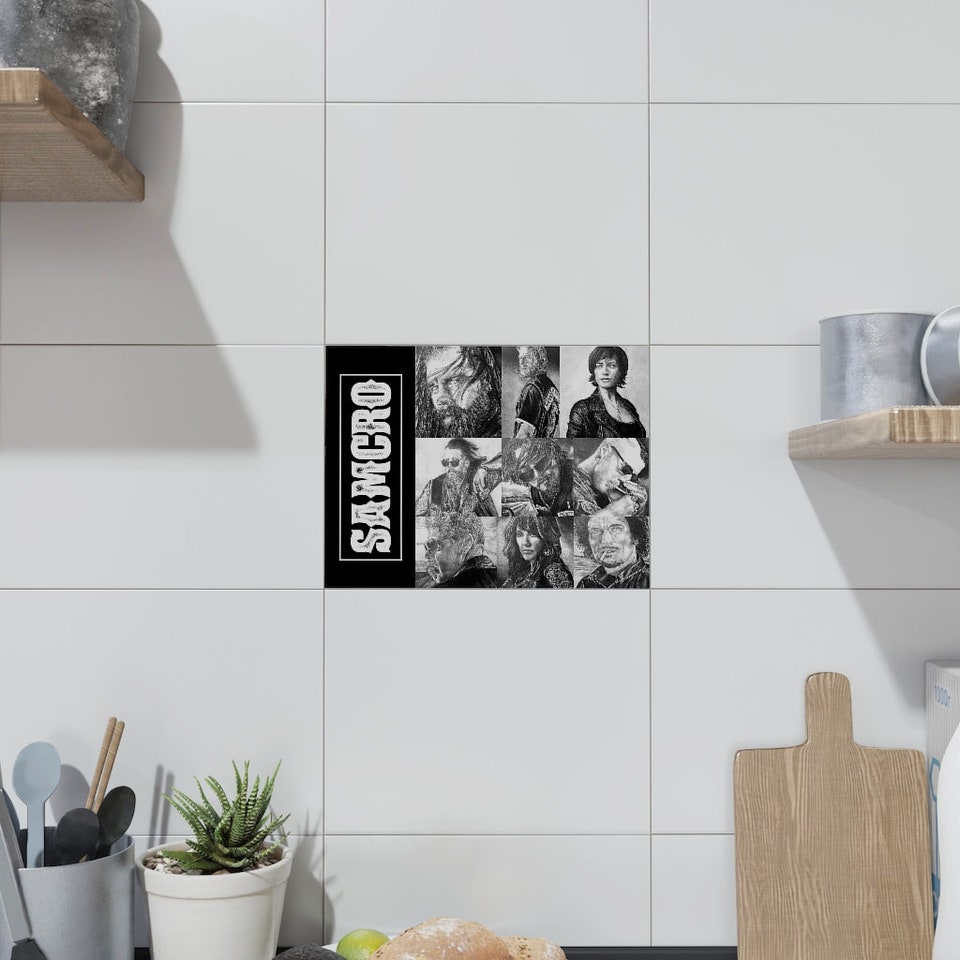 Discover Sons of Anarchy Ceramic Photo Tile