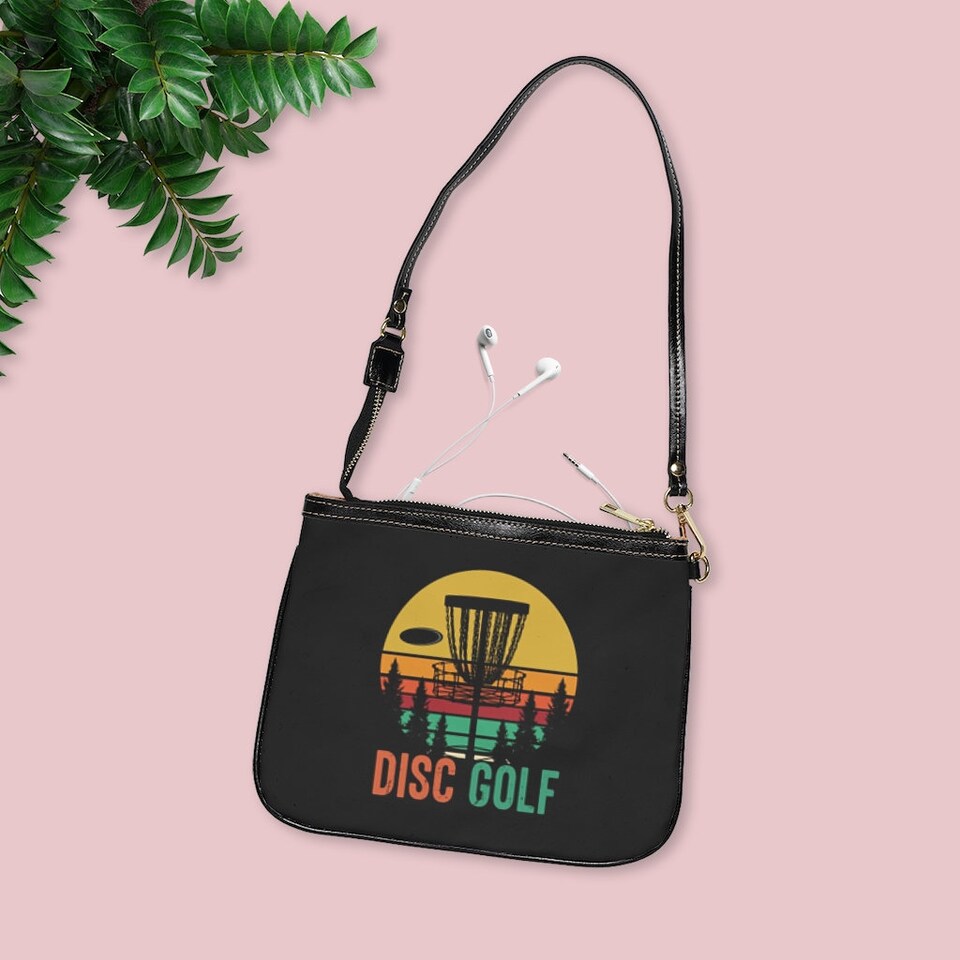 Discover Disc Golf Small Shoulder Bag, custom bag, purse, custom purse, handbag