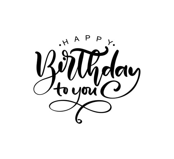 Birthday SVG Happy Birthday Svg Cricut Clipart Cricut SVG | Etsy