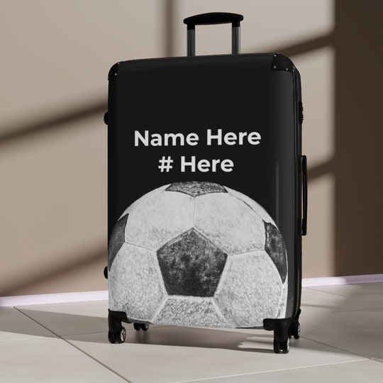 Personalized Soccer Suitcase