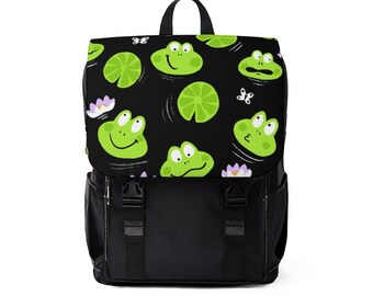 Frog Backpack - Etsy