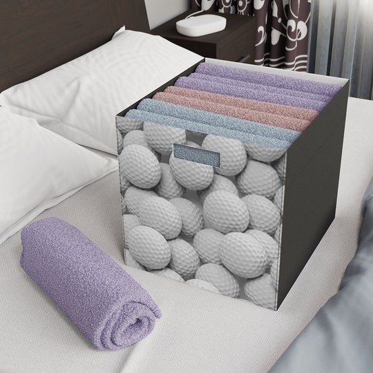 Disover Golf Ball Felt Storage Box