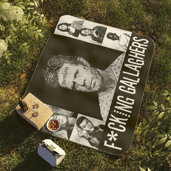 Shameless Picnic Blanket Throw Blanket Outdoor Blanket Etsy