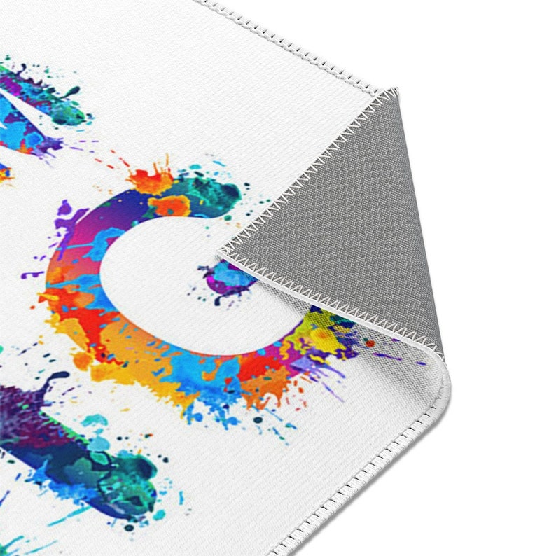 Dream Big custom printed Area Rugs custom rug floor rug Etsy