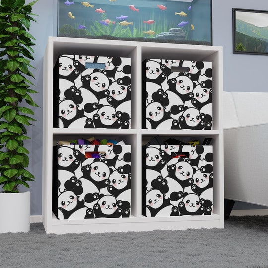 Disover Panda Felt Storage Box