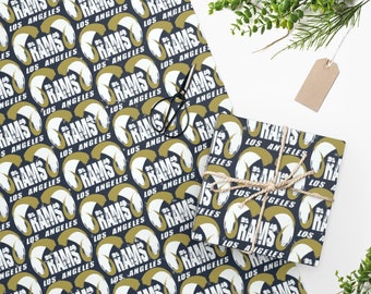 Rams Wrapping Paper - Etsy