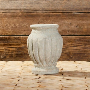 Cement Pot, Vase