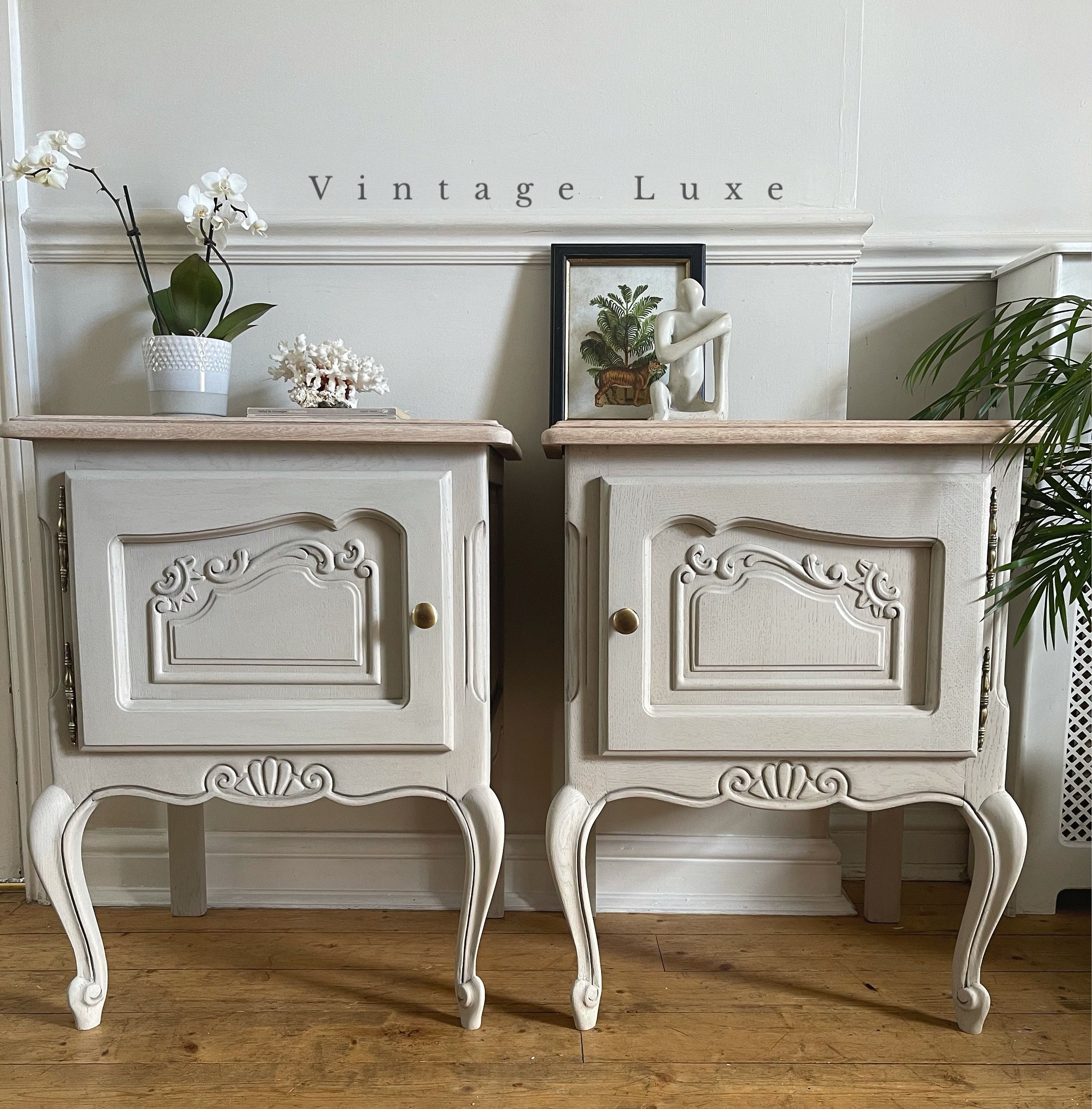 French Nightstand Etsy UK