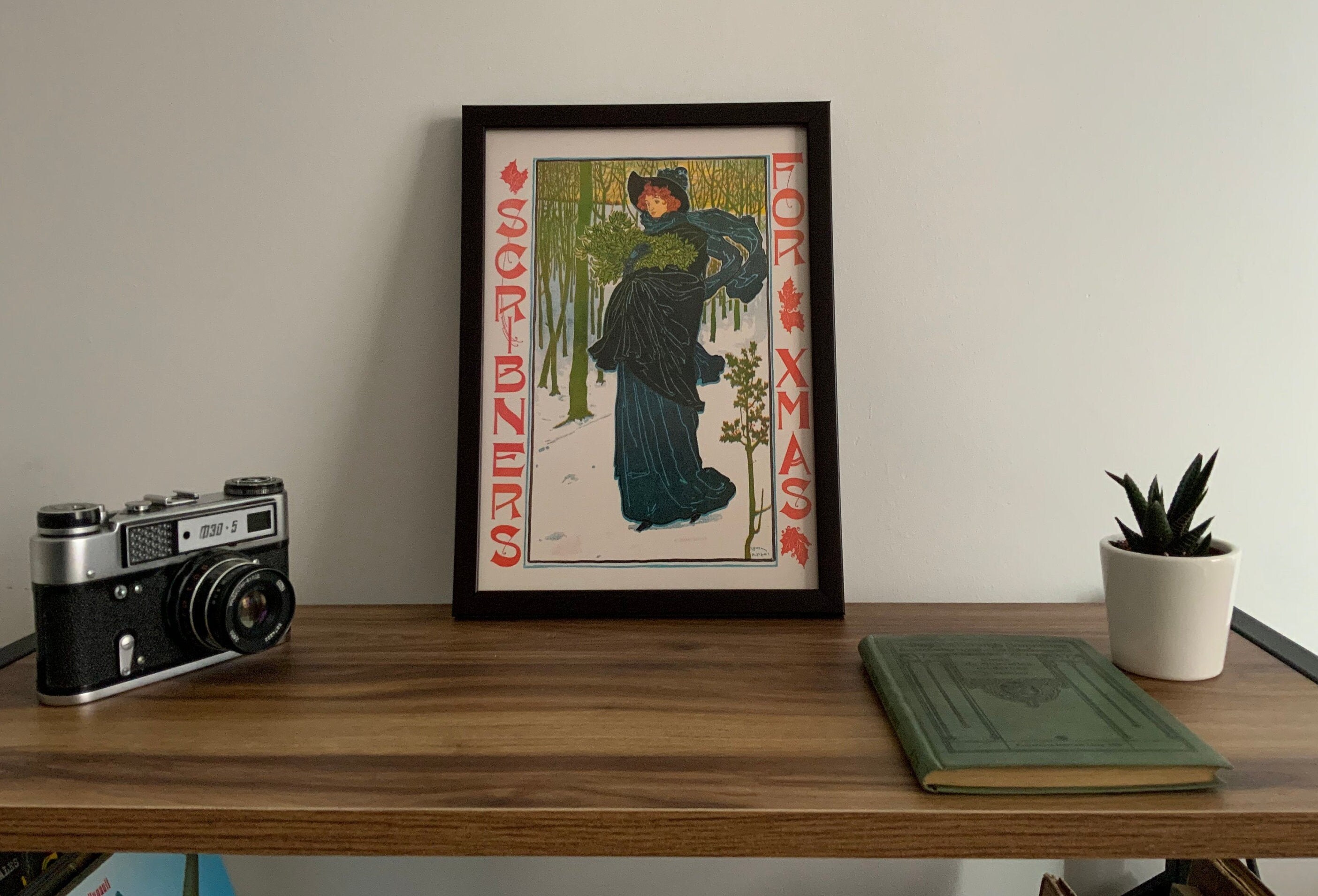 Fine Art print Retro Vintage Poster Illustration von Etsy