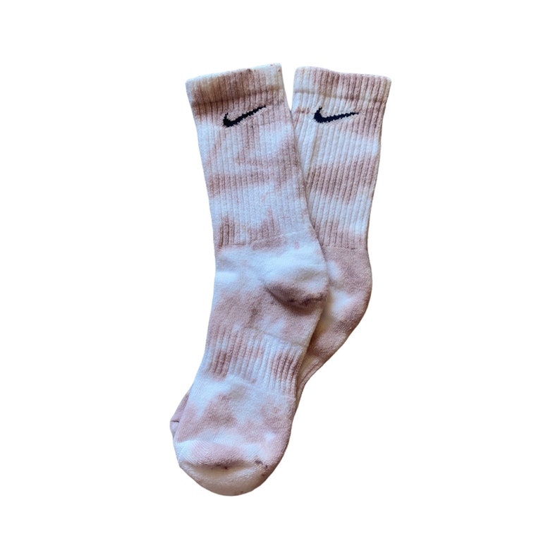 Calzini Nike tie dye/batik neutriunisexcalzini sportivifatti a manocalzini da uomo calzini da donna hCalze da tennis idea regaloregalo immagine 5
