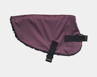 Hundemantel Wasserdichter Stil warmer Reitbezug nüchterner Luxus made in France eccofriendly