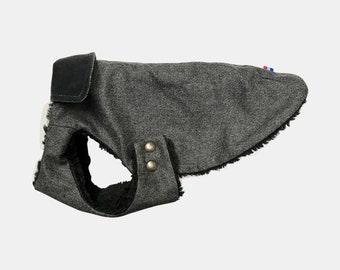 Winter Dog Coat Waterproof Luxury Ecofriendly Made of France Jeanne Special Chihuahua, Dachshund