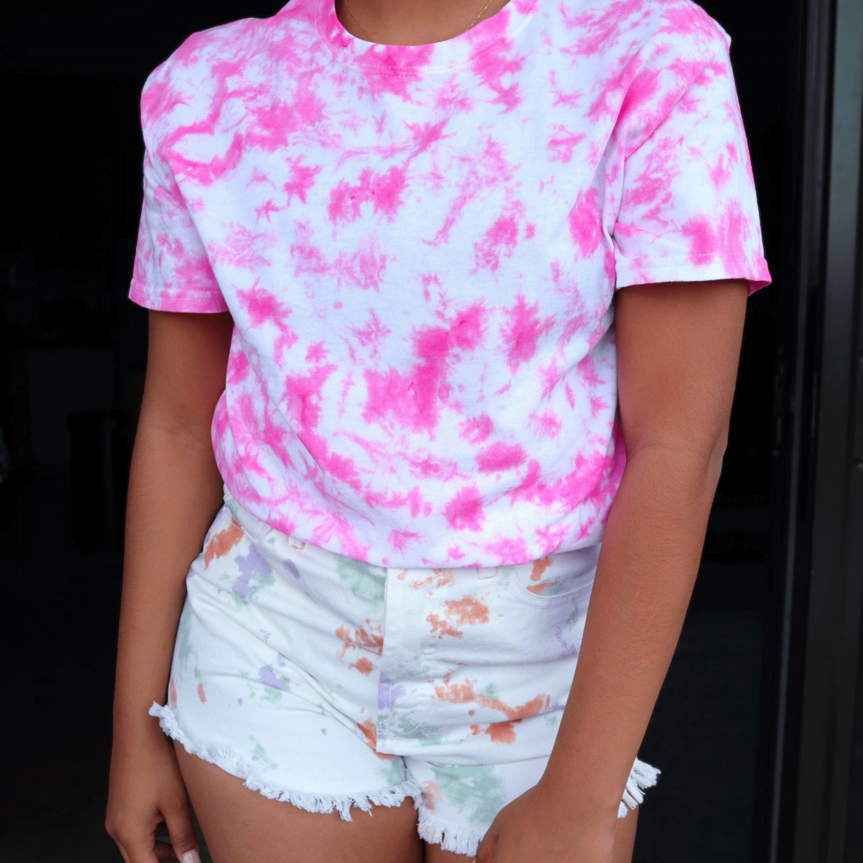 Pink Tie Dye Shirt Tye Dye Shirt Tye Dye Tie Dye TShirts Etsy