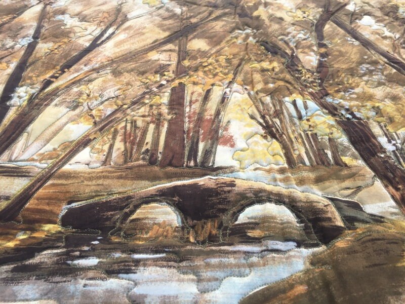 Canadian Tapestry Vintage Tapestry Romantic Tapestry Wall Etsy UK