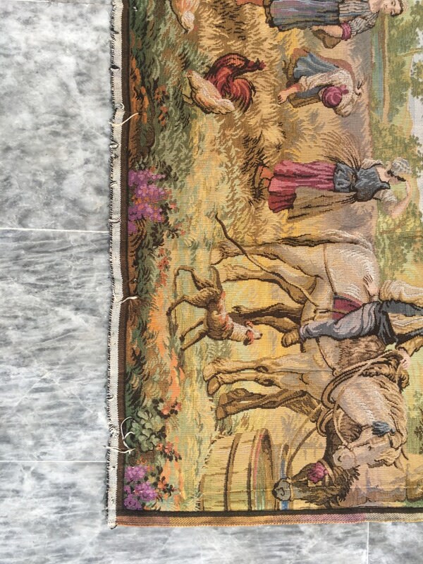 French Tapestry Vintage Tapestry Antique Tapestry Wall Hanging Etsy