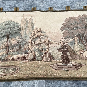 French Tapestry Antique Tapestry Aubusson Style Tapestry Wall Hanging Tapestry Home Décor Tapestry Goblins Medieval Tapestry  117 X 84 cm