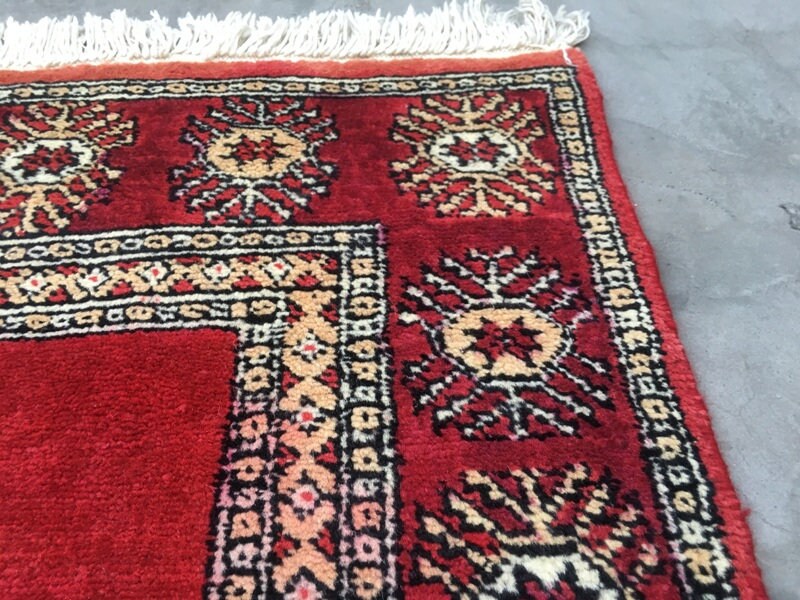 Afghan Rug Handmade Rug Small Rug Flatweave Rug Tribal Rug Oushak Area ...