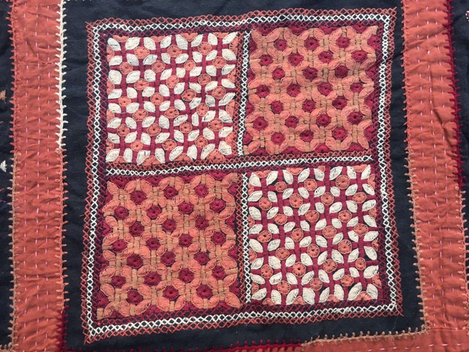 Vintage Bedspread Handmade Bedspread Bohemian Bed Sheet Hand Etsy