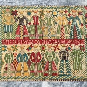 Französischer Tapisserie Vintage Tapisserie Antiker Tapisserie Wandbehang Bildlicher Tapisserie Goblins Mittelalterlicher Tapisserie Blumenteppich 78 X 54 cm