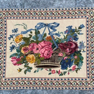 French Tapestry, Vintage Tapestry, Antique Tapestry, Wall Hanging, Pictorial Tapestry,  Tapestry, Goblins Medieval Tapestry 114 X 89 cm