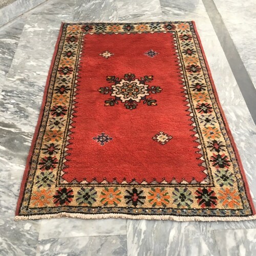 Afghan Rug Handmade Rug Small Rug Flatweave Rug Tribal Rug Oushak Area Rug Wool Kilim Rug Turkish Rug Boho Rug 4.2 x 2.9 shops Rug 126 x 83 cm