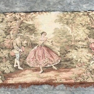 French Tapestry Vintage Tapestry Wall Hanging Tapestry Home Décor Tapestry Antique Tapestry Goblins Medieval Tapestry  160 X 65 cm