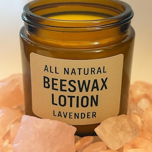 All Natural Beeswax Lotion - Lavender