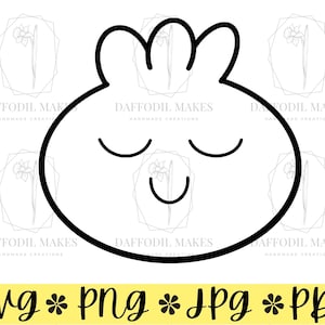 Simple Dumpling SVG File, SVG, Dumpling, Dumpling Svg, Kawaii Svg, Cute Food SVG, Food Svg, Bao Svg, Asian Food Svg, Cut File for Cricut