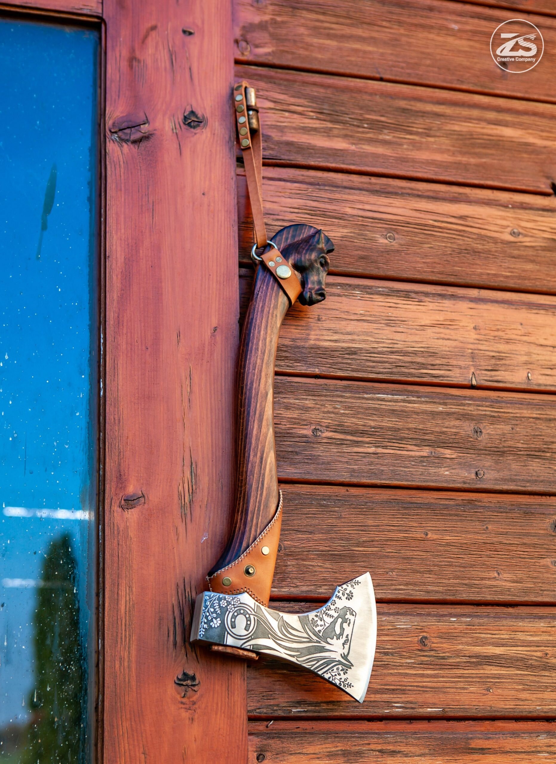 Viking Axe Horse Axe, Hand Axe, War Axe, Gift Axe, Tomahawk