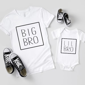 Big Brother Shirts, Little Brother Shirts, Big Bro Lil Bro Matching Shirts, Big Bro T-Shirt, Lil Bro T-Shirt