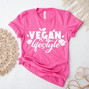 Vegan is a lifestyle, Shirt, Vegan T Shirt, Vegan Gift, Vegan Gift For Women, Vegan Birthday Gift, Funny Vegan, Vegetarian Shirt
