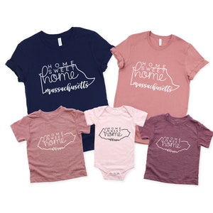 USA States Shirt, USA City Shirt, Hometown Shirt, State Shirt, Travel Shirt, Family Vacation Shirt, MA Gift, Massachusetts Shirt
