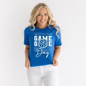 Game Day Shirt, Game Day Shirt Women, Volleyball Mom Shirt, Volleyball Shirts For Women, Volleyball Graphic Tee, Volleyball Game Day Shirt