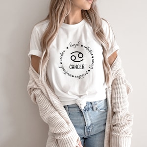 Cancer Birthday, Cancer Zodiac Shirt, Cancer Horoscope Shirt, Cancer Astrology Shirt, Cancer Sign Shirt, Zodiac Shirt, Birth Month Shirt
