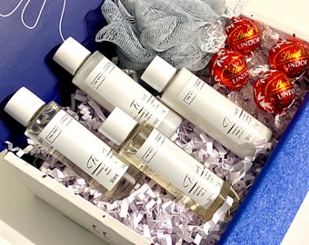 Luxury White Company Gift Box - Hug In A Box - Personalised - Thinking of you - Pamper Box - Travel Set - Sister - Grandma - Someone Special