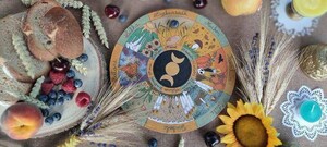 Calendrier Mural 2026 Sorcellerie – Roue De L’année Païenne Avec Déesses, Phases De Lune Et Fêtes Spirituelles, Planning ésotérique Pour Sorcières Et Mystiques (format 11 X 8,5 Pouces)