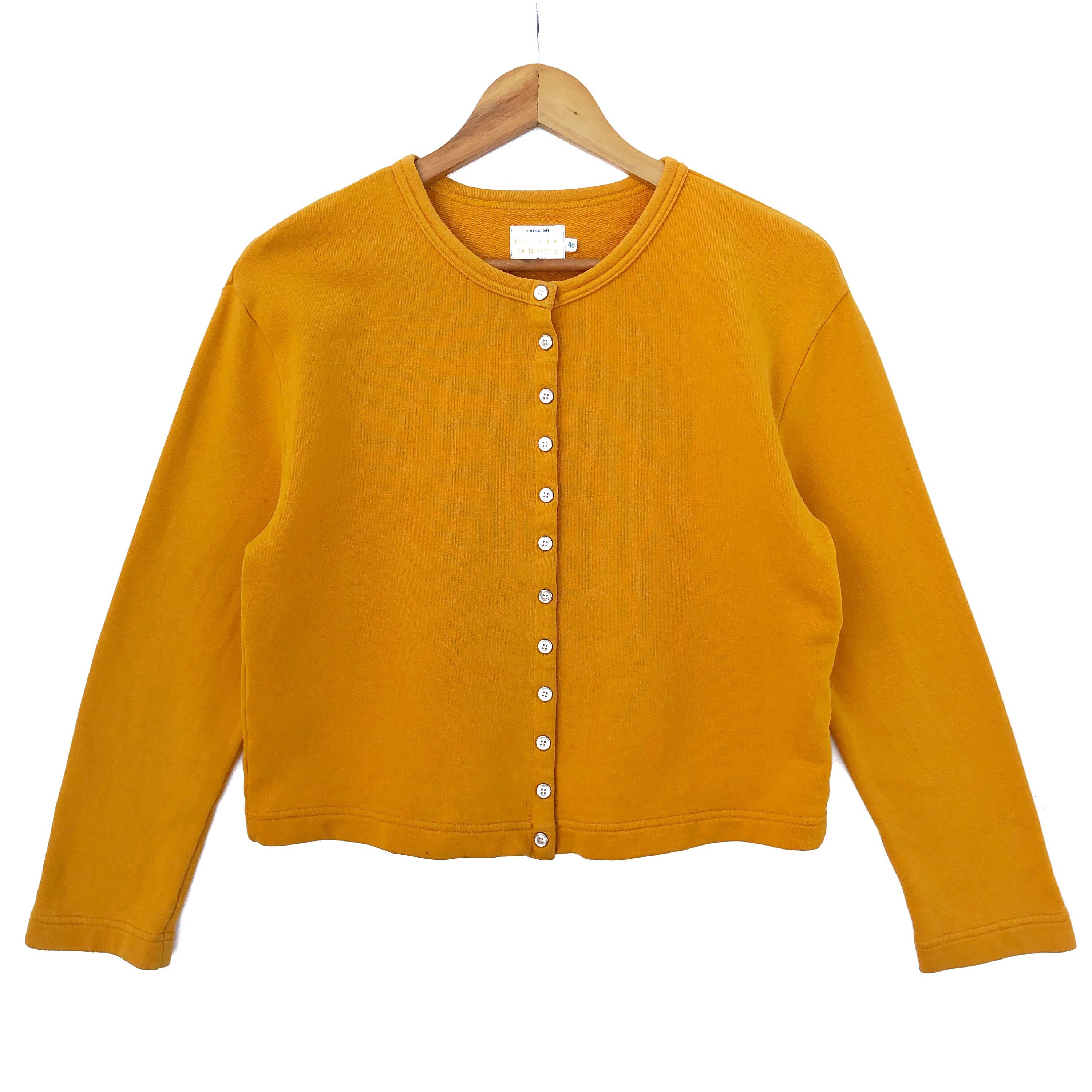 Mustard Cardigan - Etsy