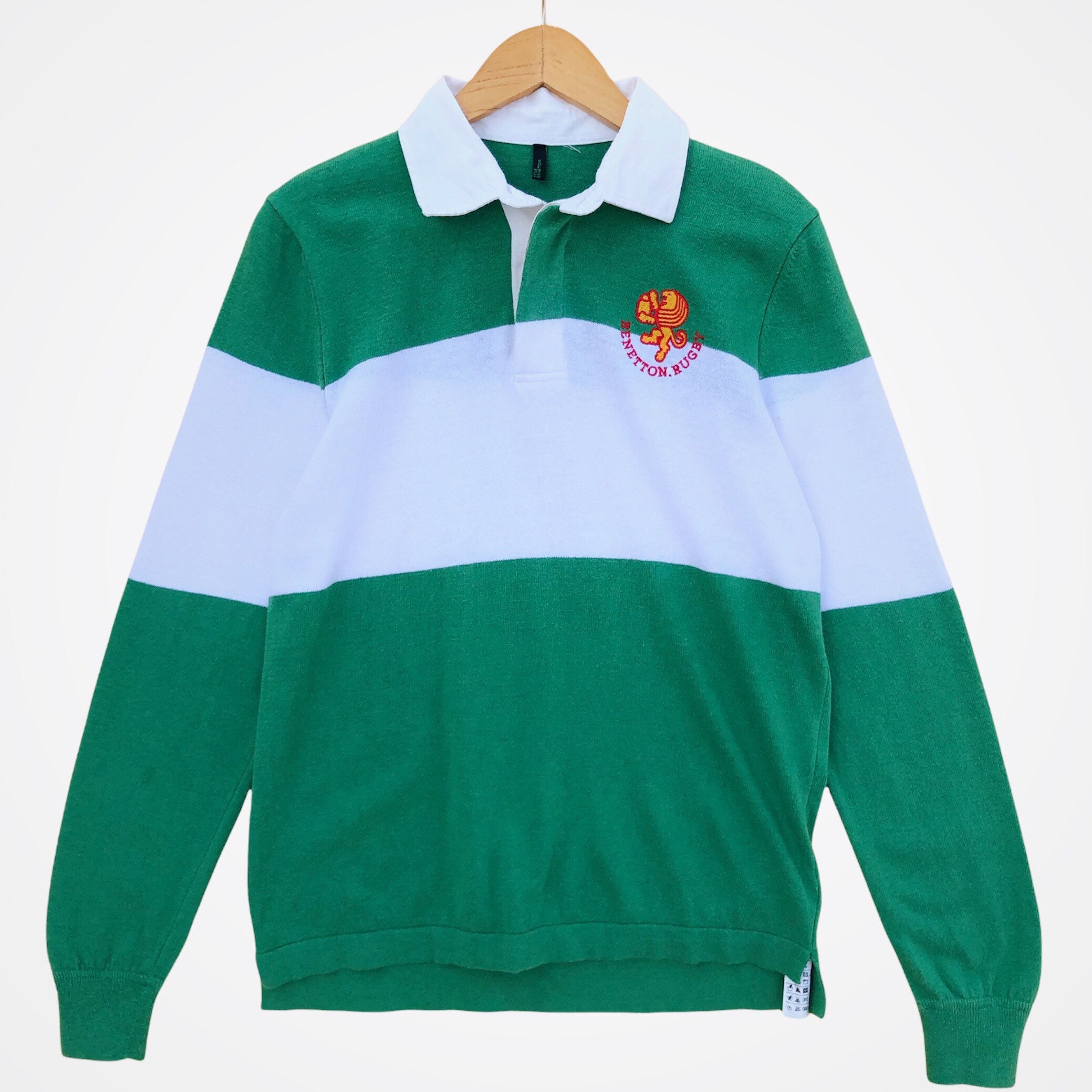 超爆安超爆安HUMAN MADE HOODED RUGBY SHIRT Green パーカー