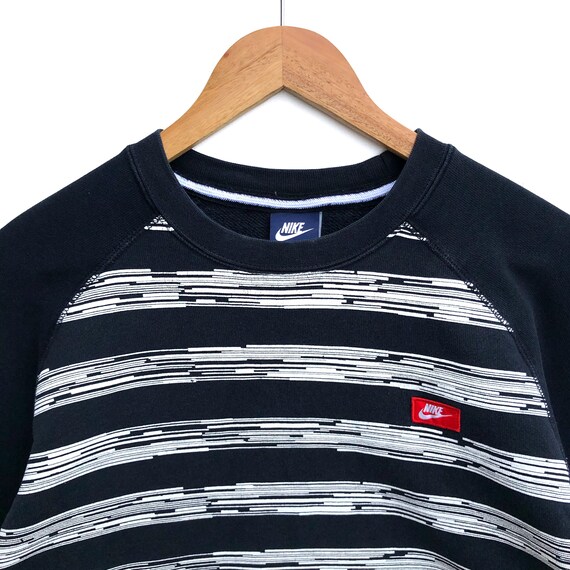 Nike Heritage Stripes Classic Sportswear Crewneck Sweatshirt - Etsy Canada
