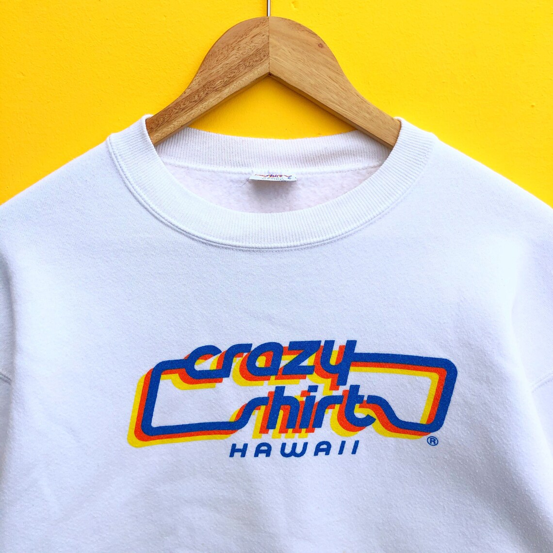 Vintage Crazy Shirt Honolulu Maui Kauai Hawaii Graphic Logo Etsy