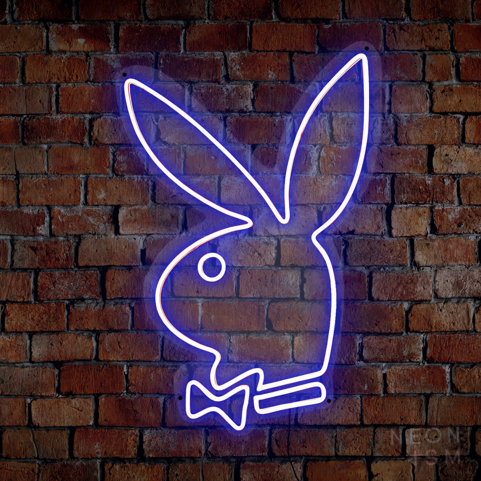 Bunny Flex Neon Sign Neon Signs Playboy bunny neon sign | Etsy